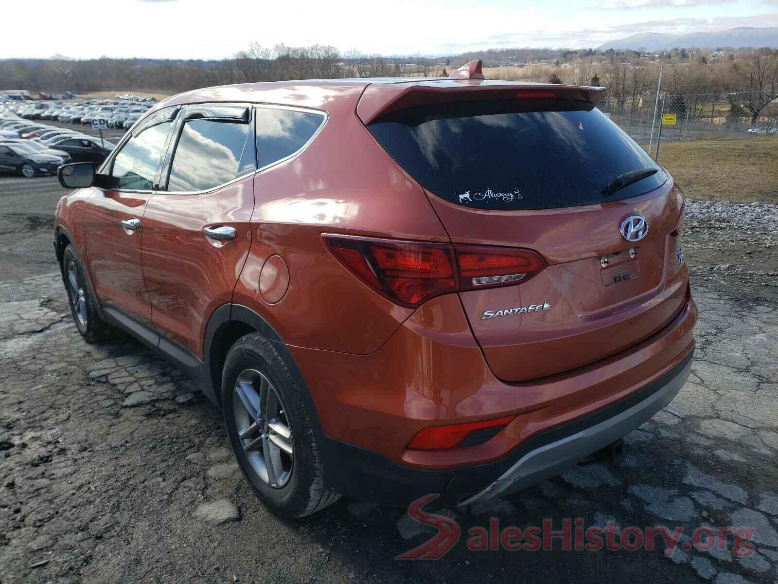 5XYZTDLB0HG458260 2017 HYUNDAI SANTA FE