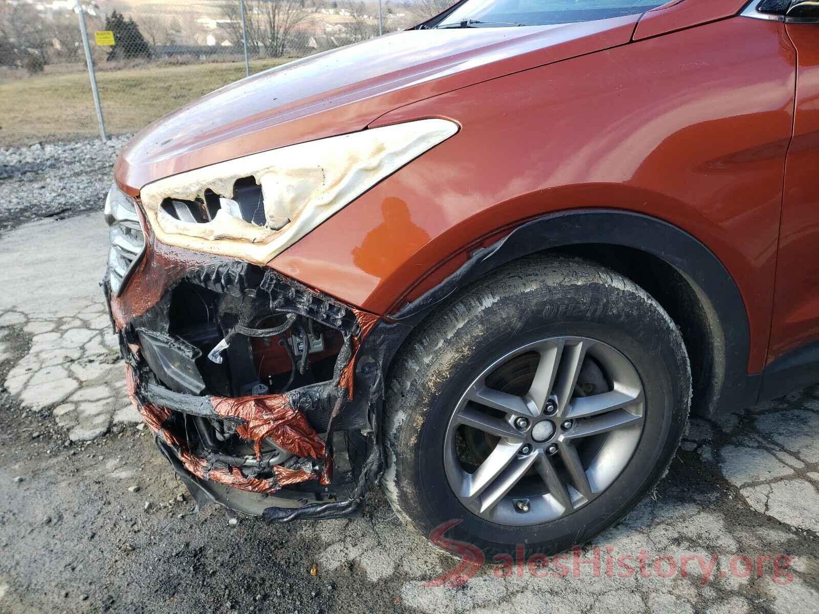 5XYZTDLB0HG458260 2017 HYUNDAI SANTA FE