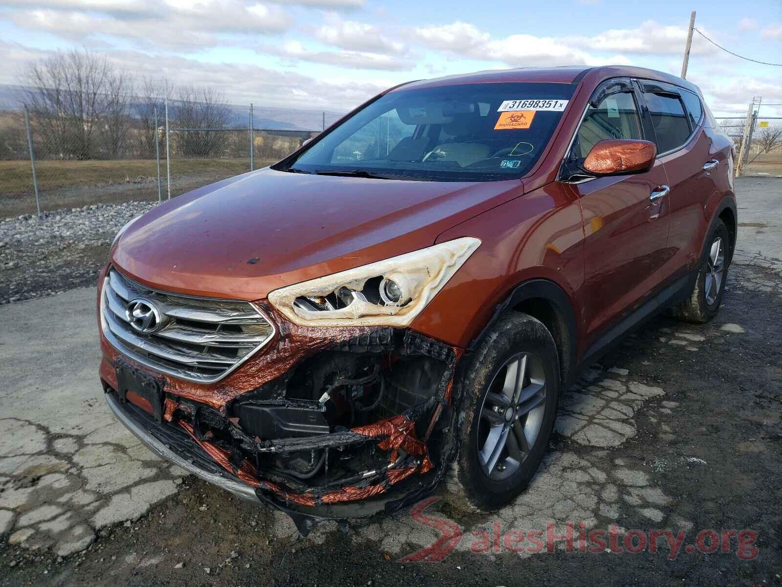 5XYZTDLB0HG458260 2017 HYUNDAI SANTA FE