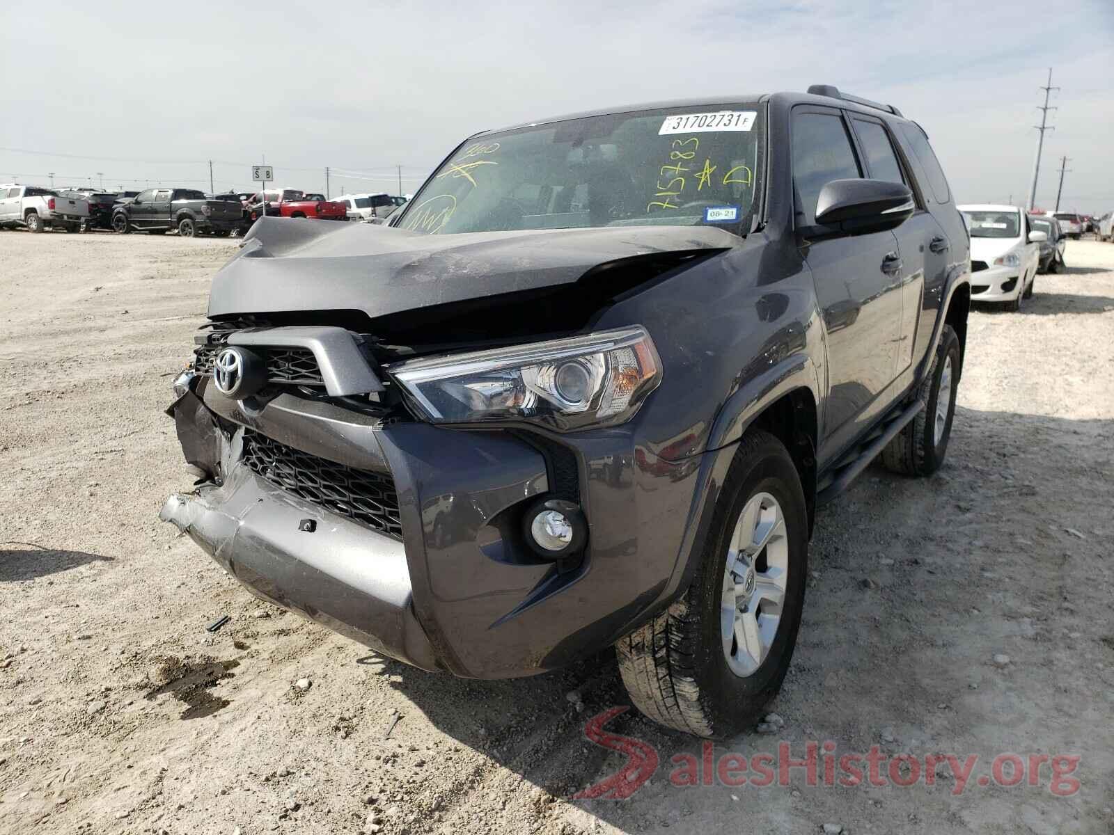 JTEBU5JR3K5715783 2019 TOYOTA 4RUNNER