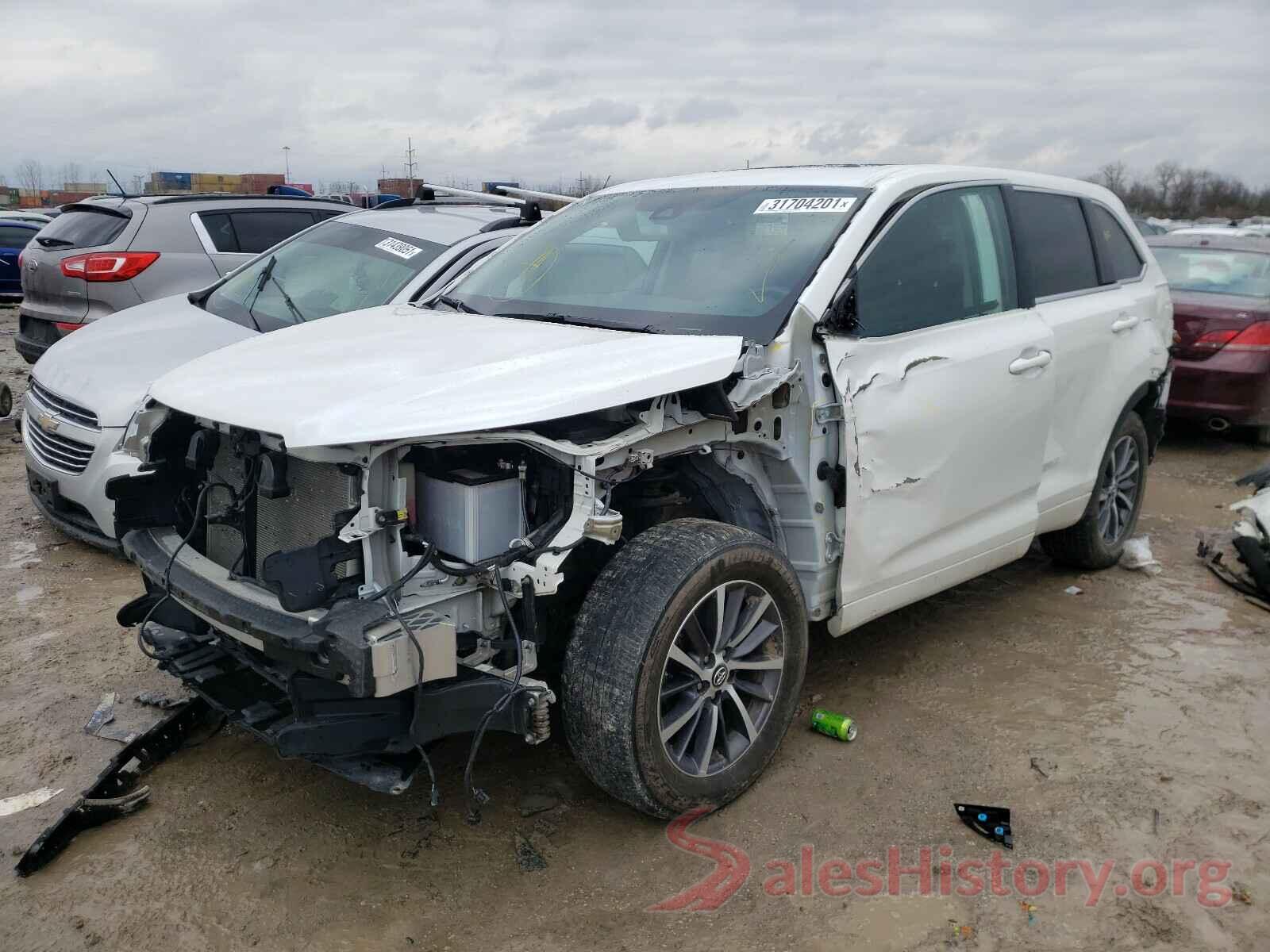 5TDJZRFH8JS833572 2018 TOYOTA HIGHLANDER