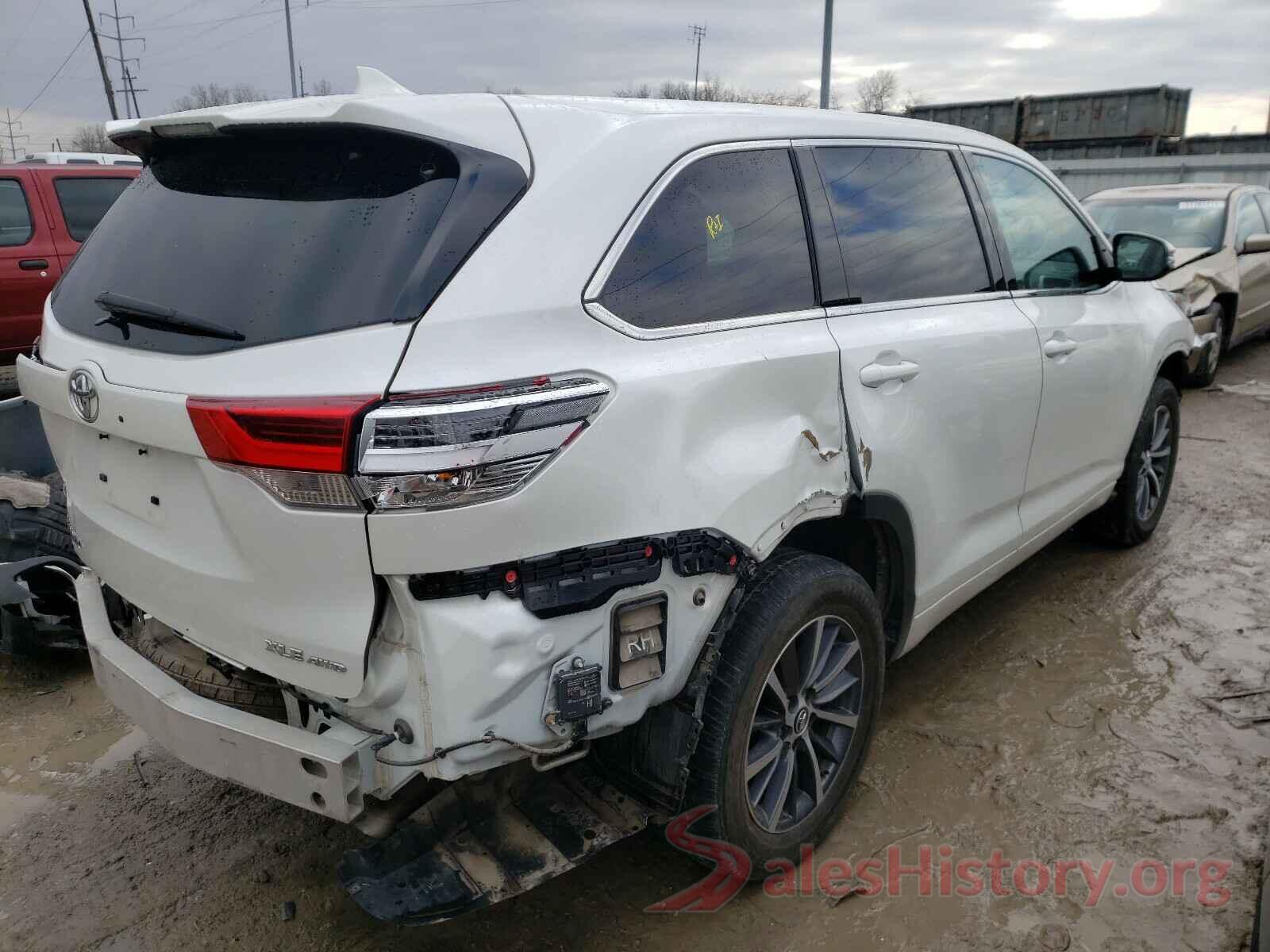 5TDJZRFH8JS833572 2018 TOYOTA HIGHLANDER