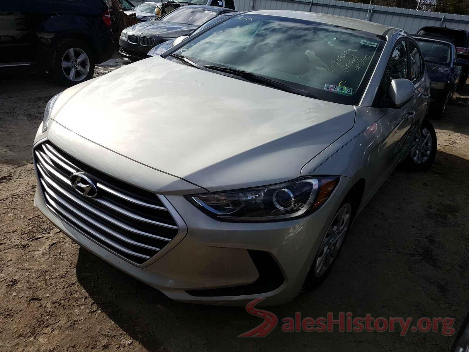 5NPD74LF8HH088735 2017 HYUNDAI ELANTRA