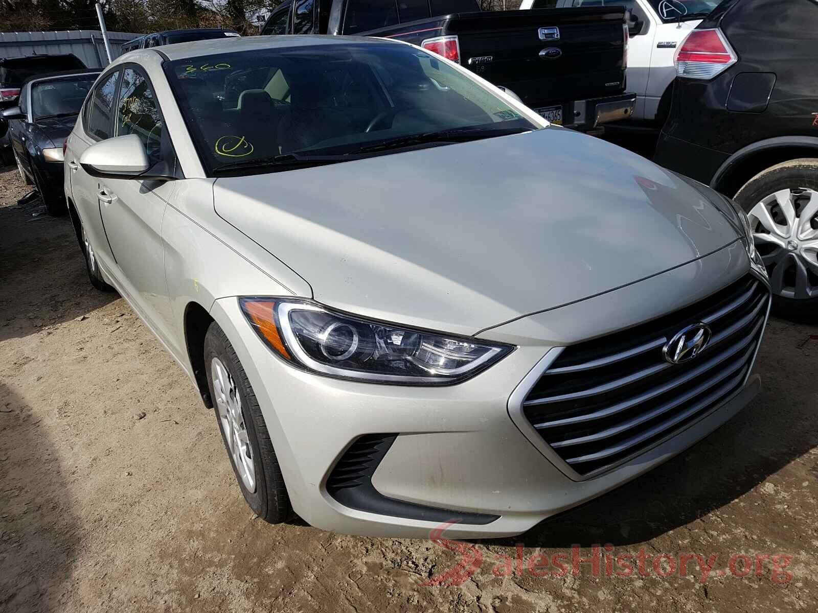 5NPD74LF8HH088735 2017 HYUNDAI ELANTRA