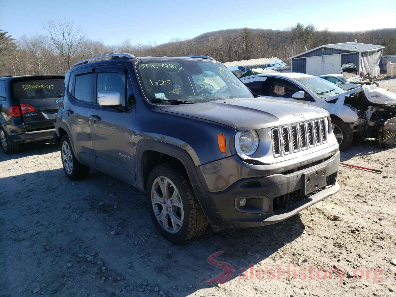 ZACCJBDT1GPC69249 2016 JEEP RENEGADE