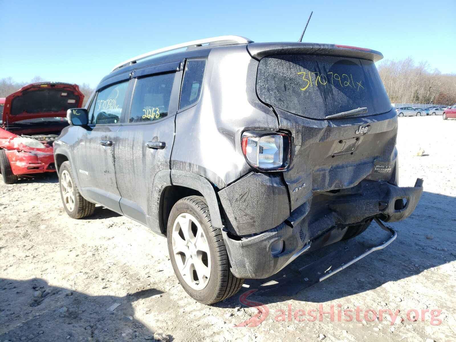 ZACCJBDT1GPC69249 2016 JEEP RENEGADE