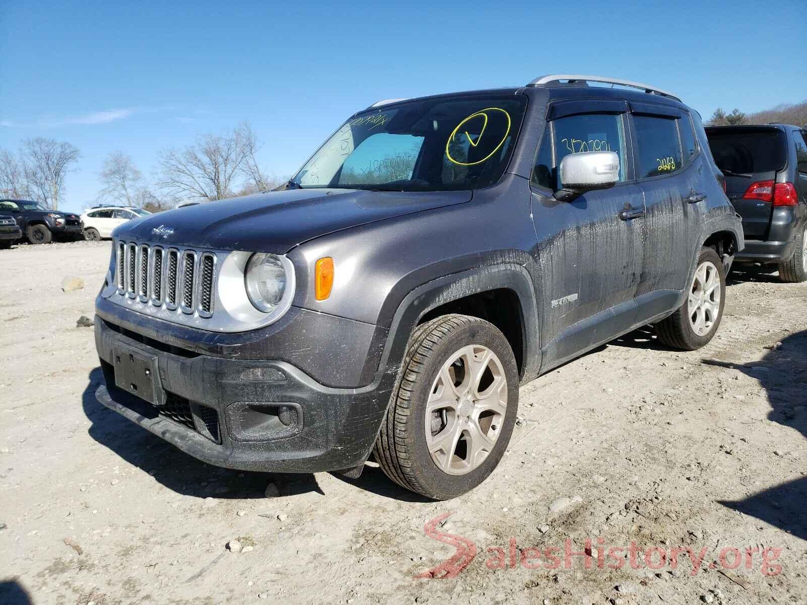 ZACCJBDT1GPC69249 2016 JEEP RENEGADE