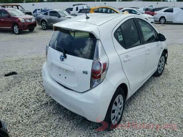 JTDKDTB35E1568655 2014 TOYOTA PRIUS