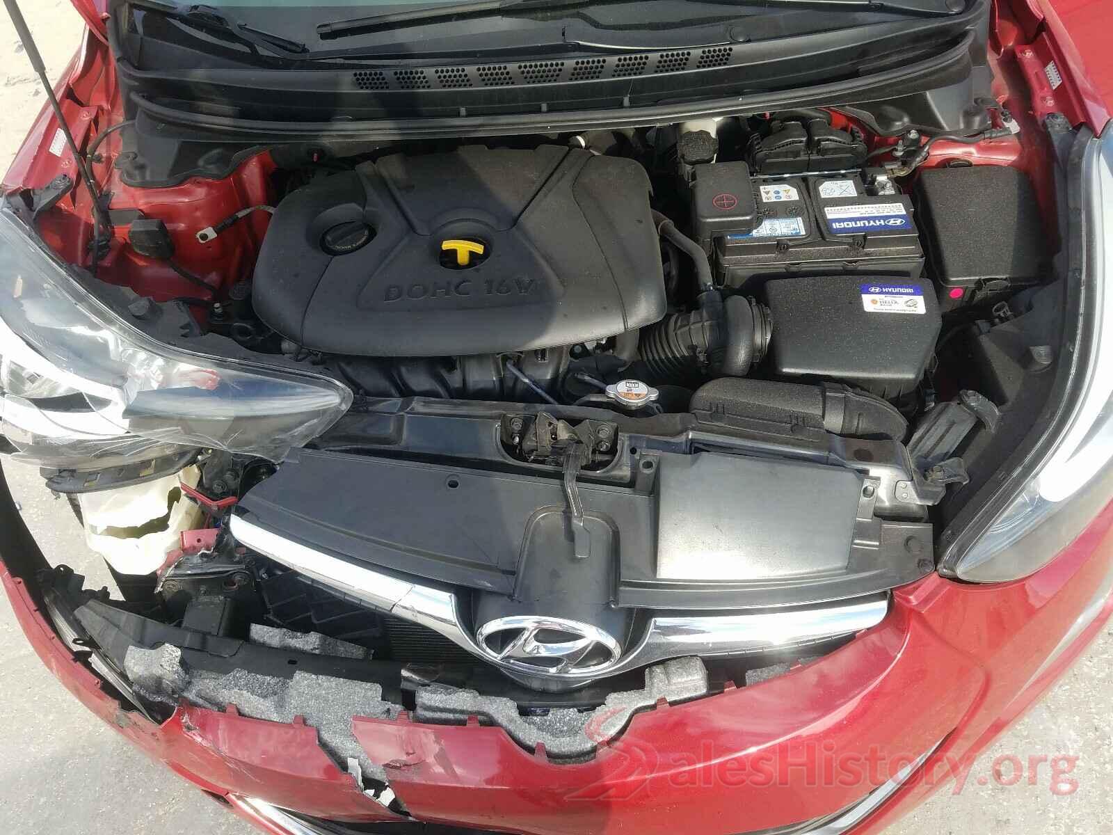 KMHDH4AE2GU490063 2016 HYUNDAI ELANTRA