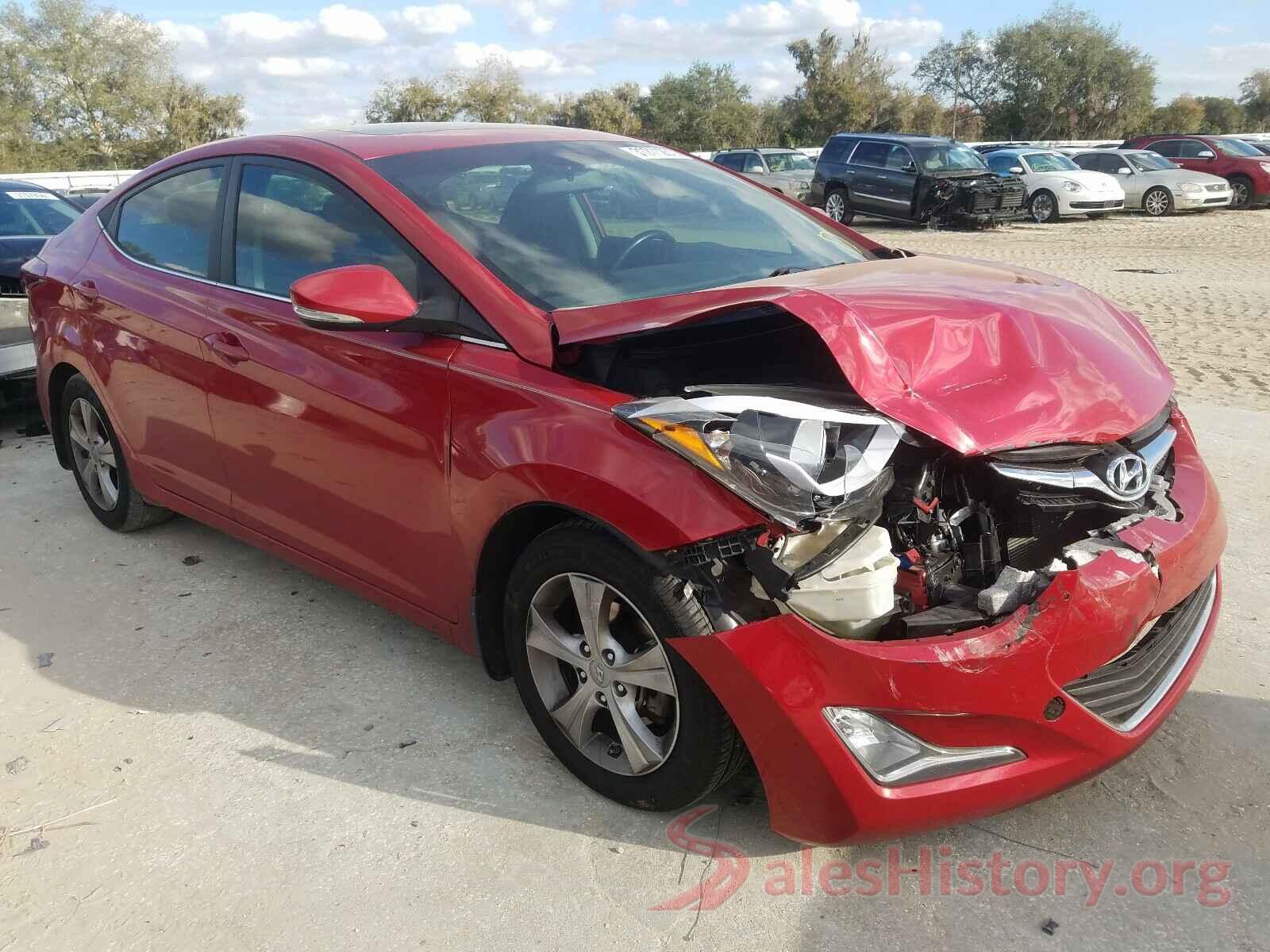 KMHDH4AE2GU490063 2016 HYUNDAI ELANTRA