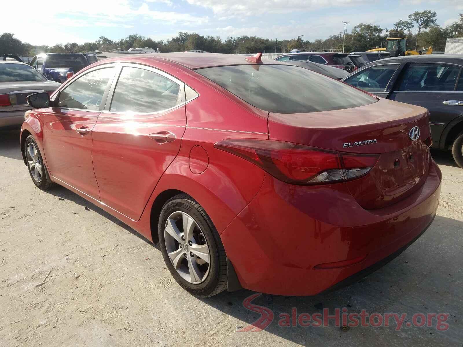 KMHDH4AE2GU490063 2016 HYUNDAI ELANTRA