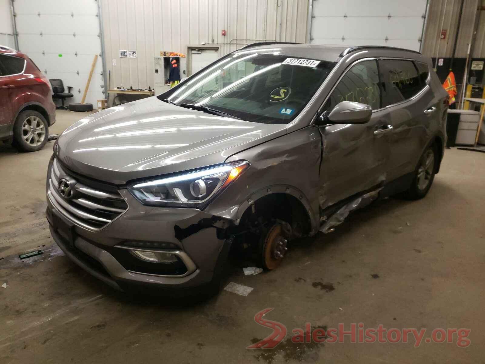 5NMZUDLB6JH106163 2018 HYUNDAI SANTA FE