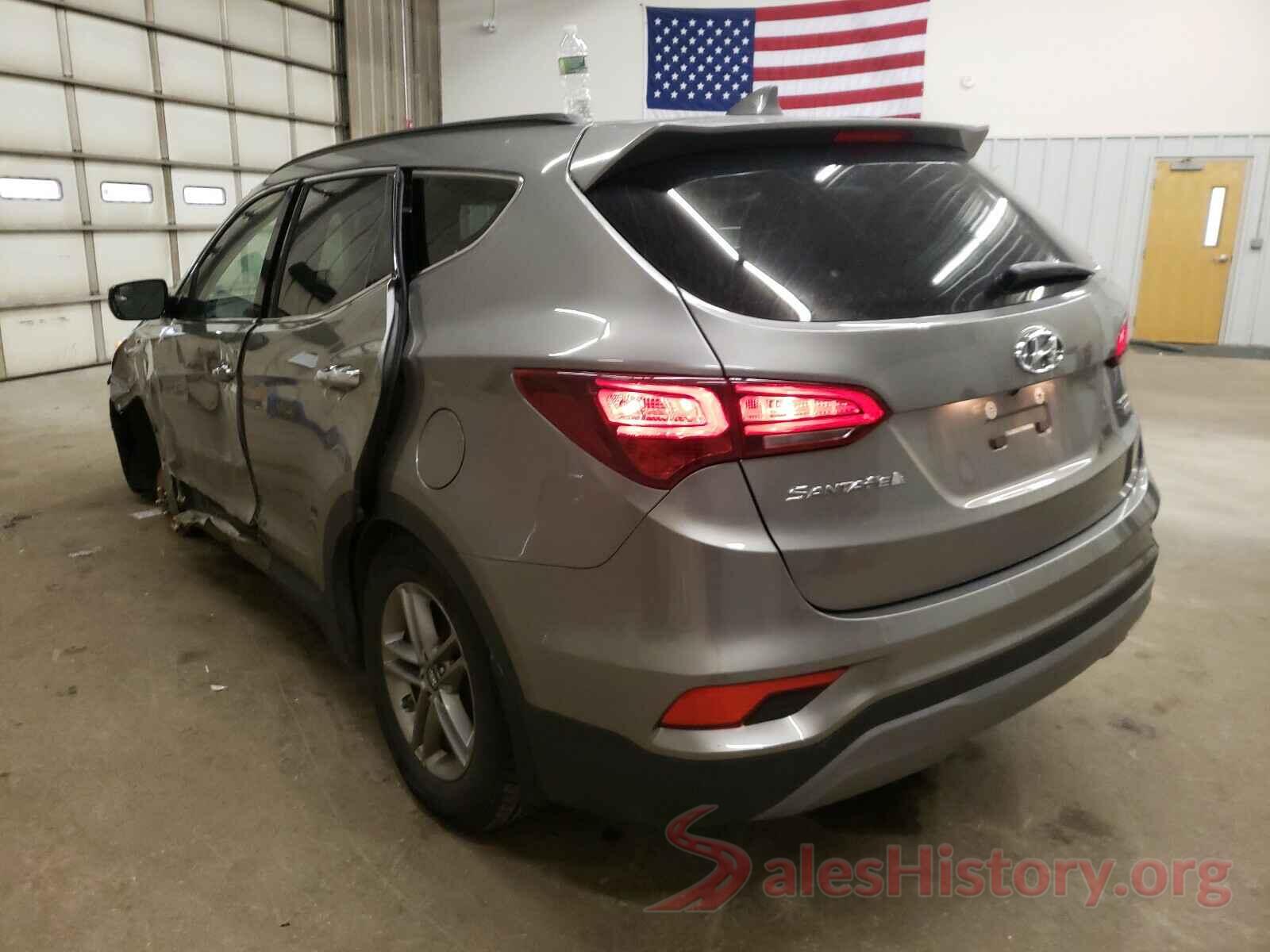 5NMZUDLB6JH106163 2018 HYUNDAI SANTA FE