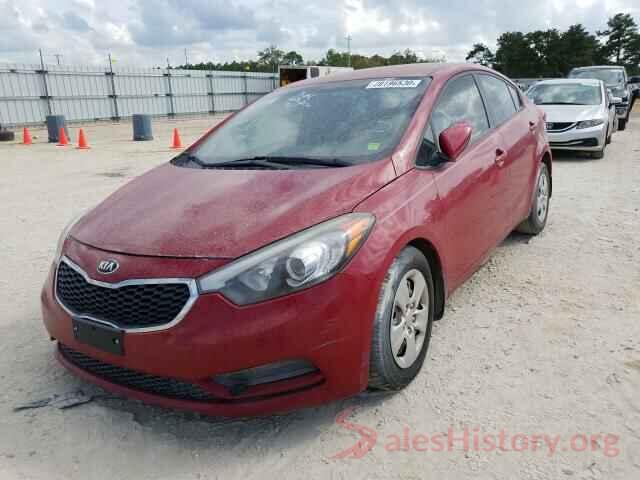 KNAFK4A67G5457686 2016 KIA FORTE