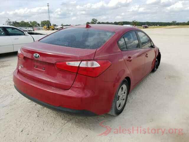 KNAFK4A67G5457686 2016 KIA FORTE