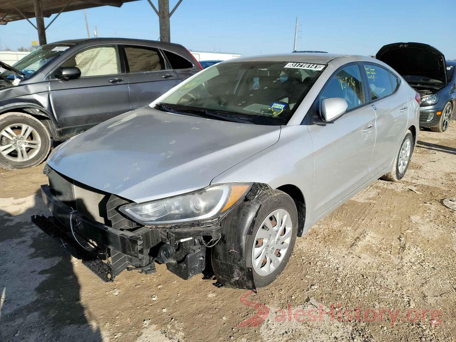 5NPD74LF7HH167216 2017 HYUNDAI ELANTRA