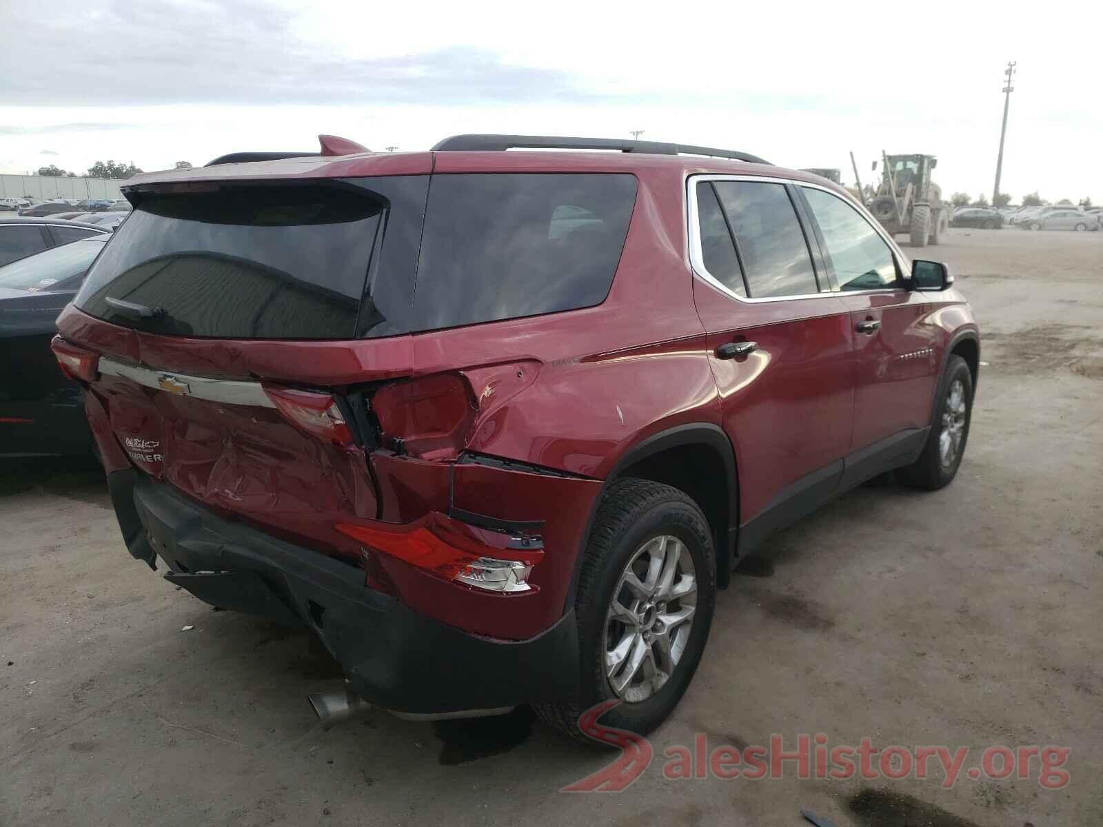 1GNERGKW2LJ123472 2020 CHEVROLET TRAVERSE