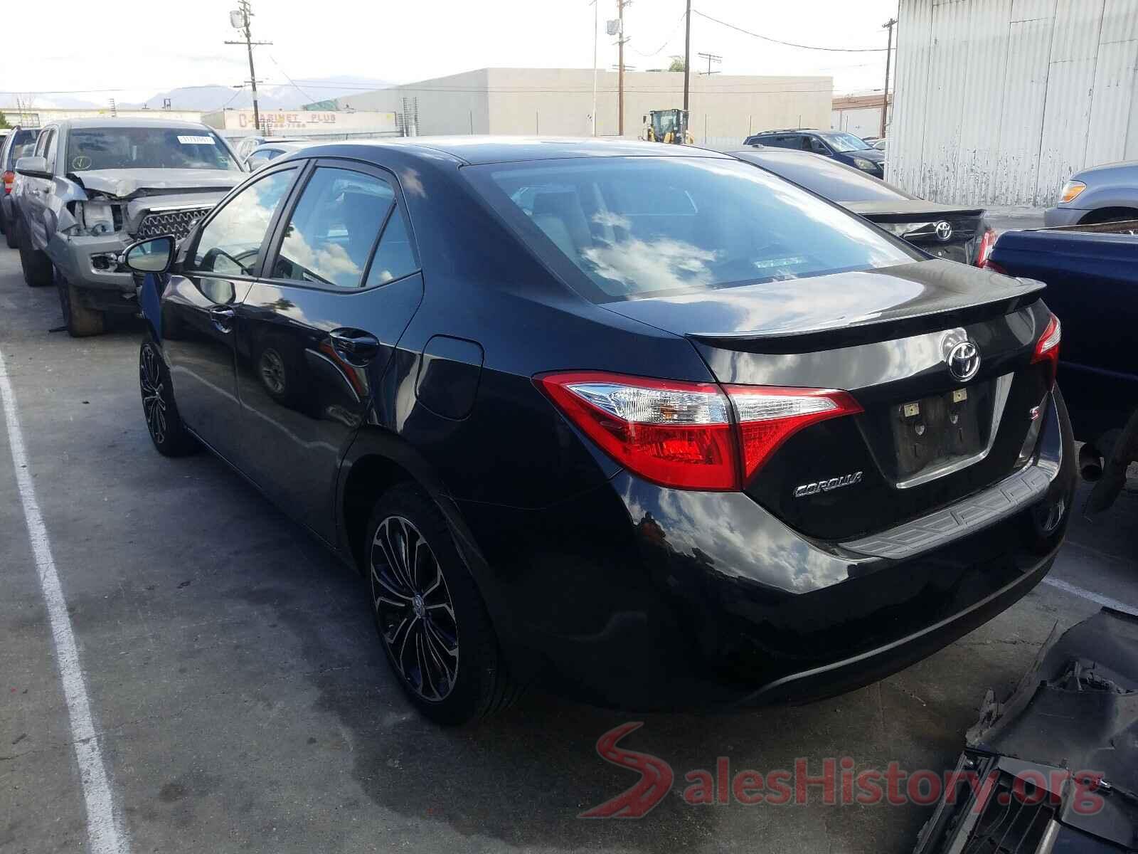 5YFBURHEXGP526136 2016 TOYOTA COROLLA