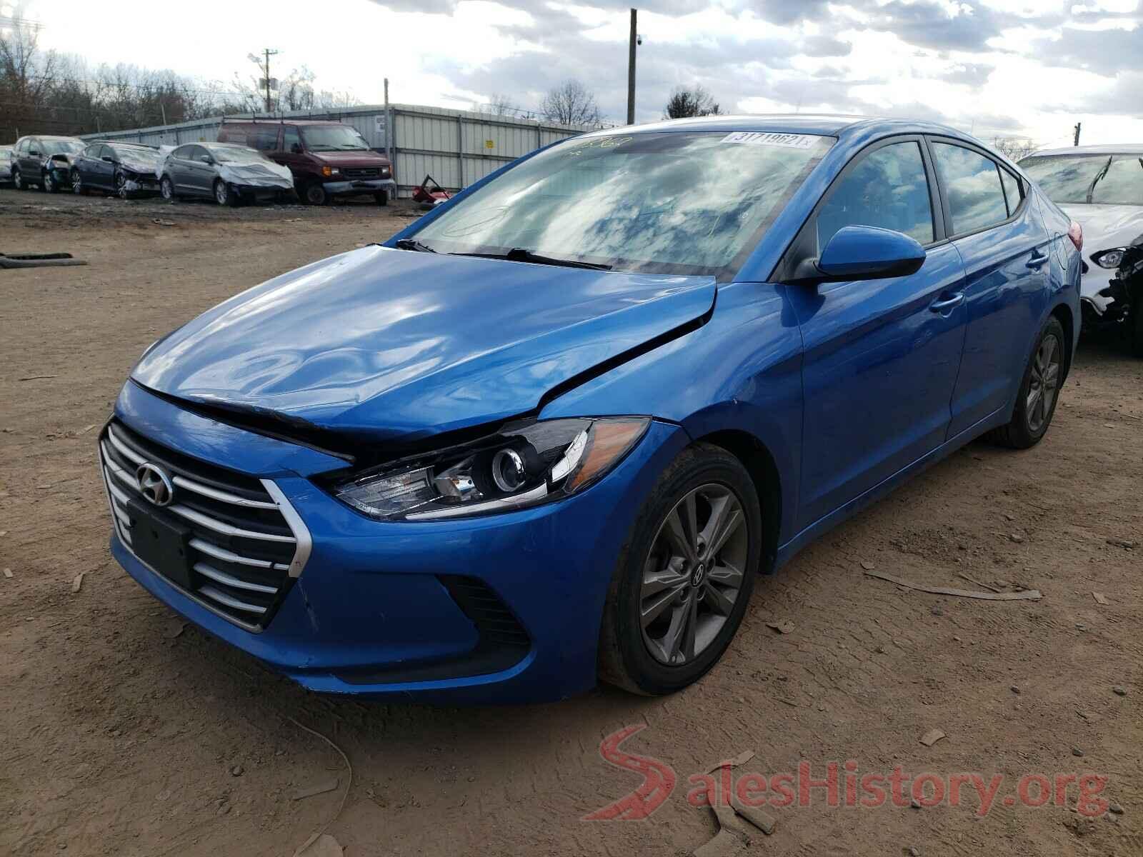 5NPD84LF0JH301308 2018 HYUNDAI ELANTRA