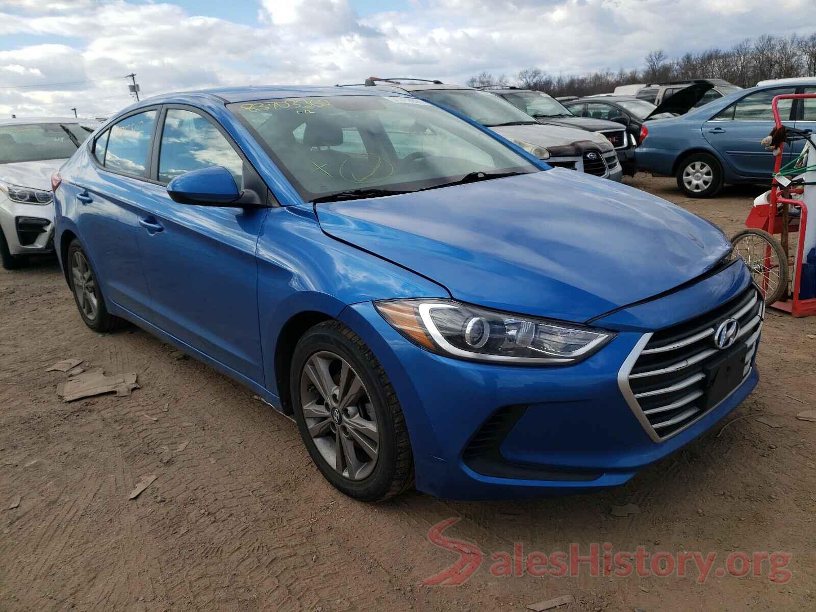 5NPD84LF0JH301308 2018 HYUNDAI ELANTRA