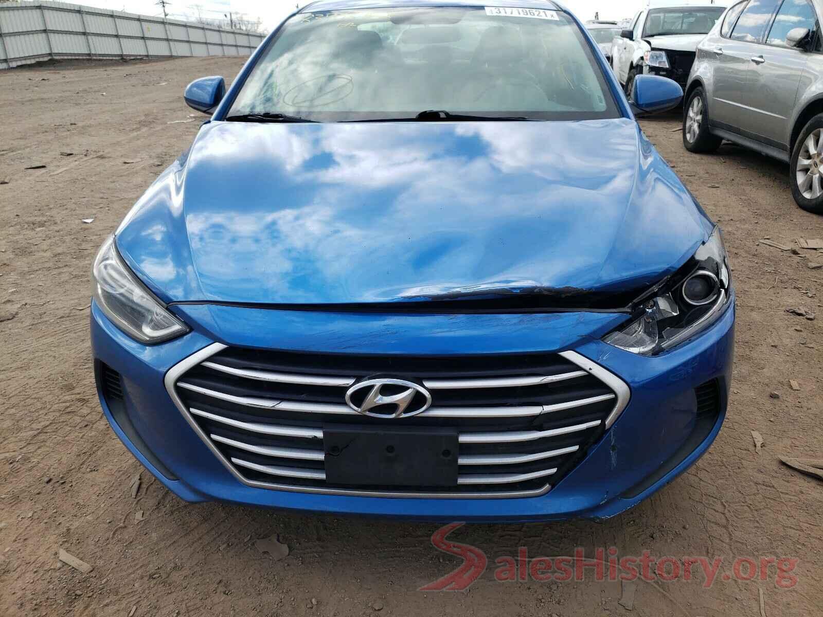 5NPD84LF0JH301308 2018 HYUNDAI ELANTRA