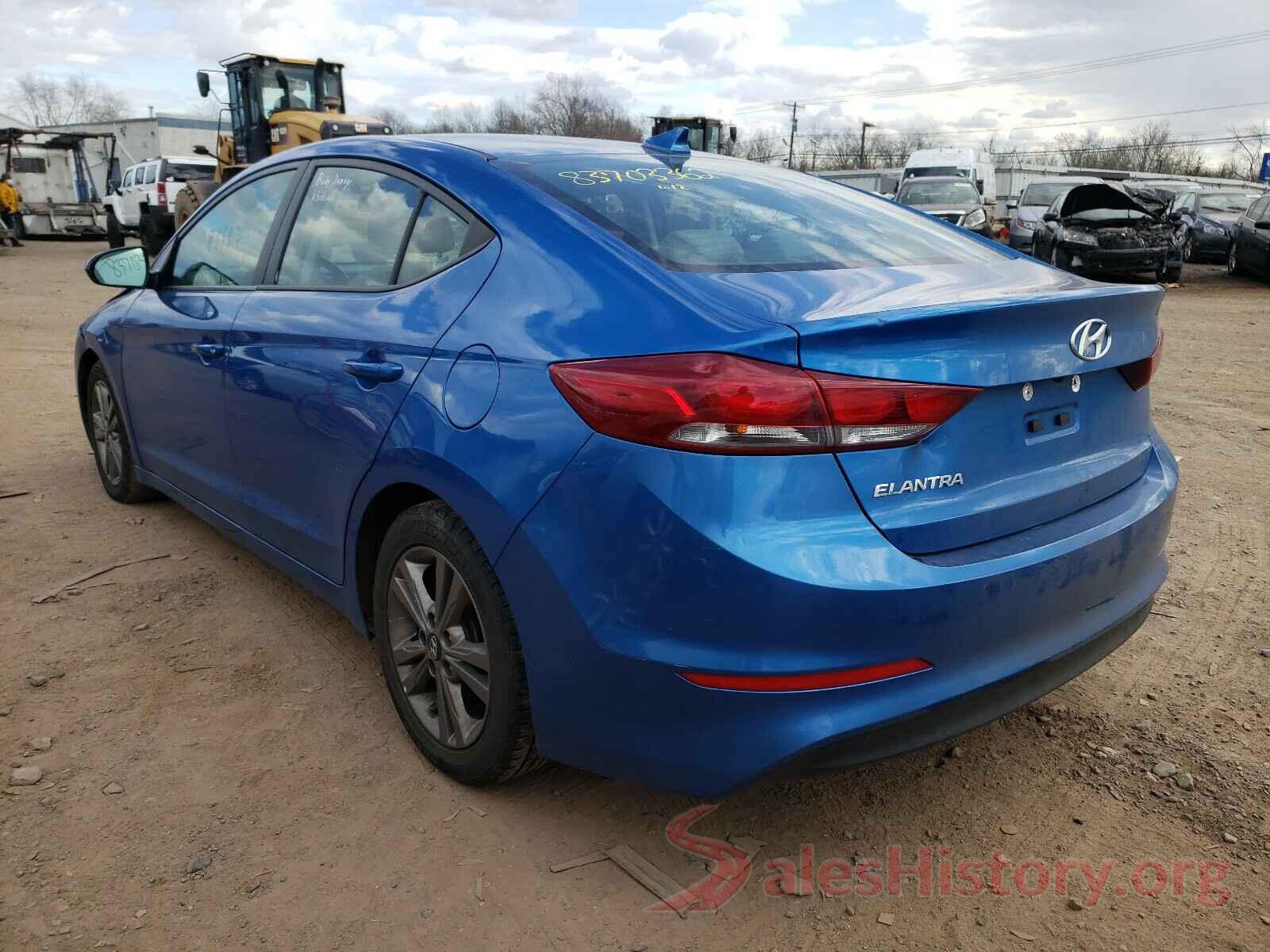 5NPD84LF0JH301308 2018 HYUNDAI ELANTRA