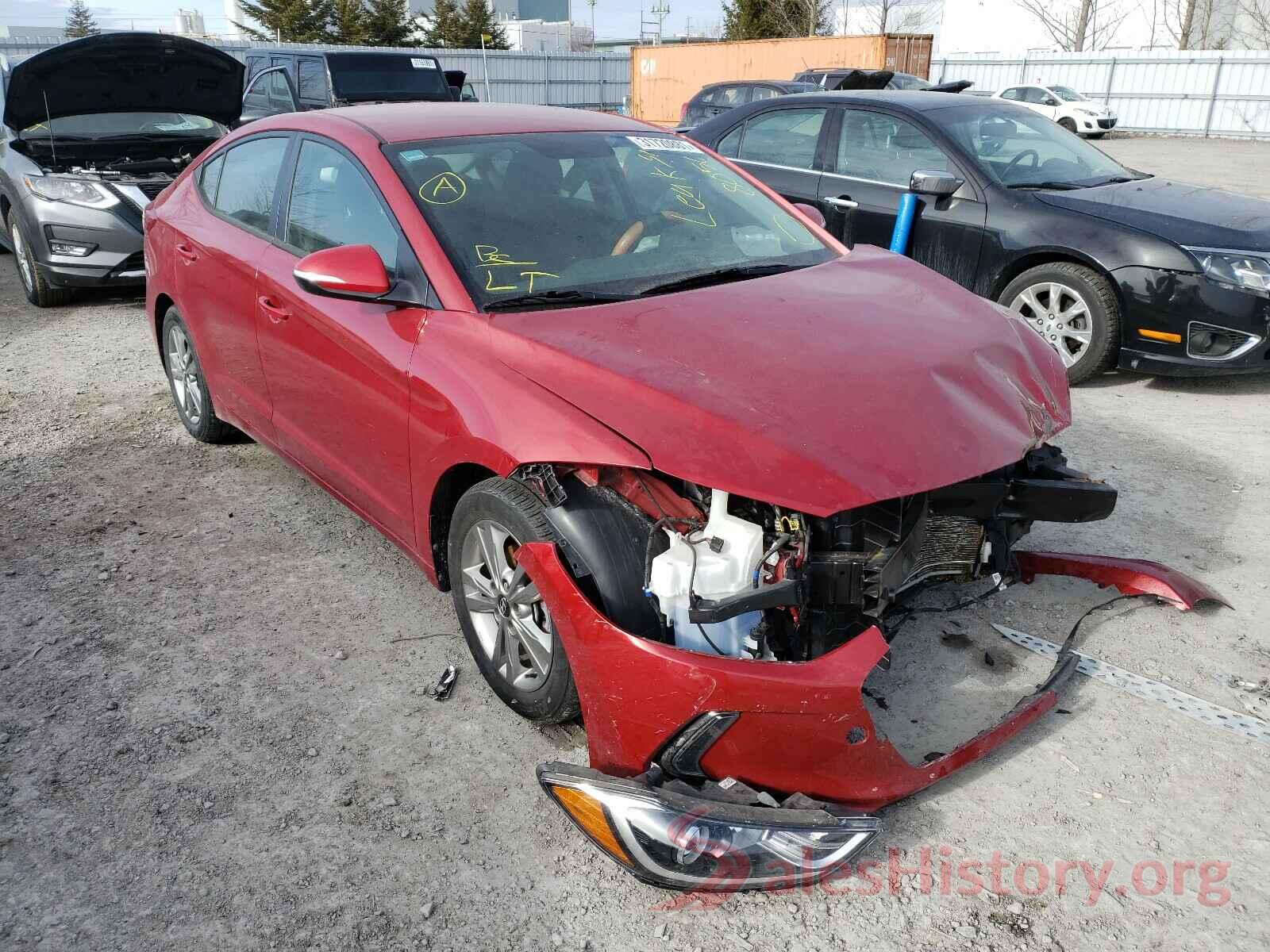 KMHD84LF6HU320456 2017 HYUNDAI ELANTRA