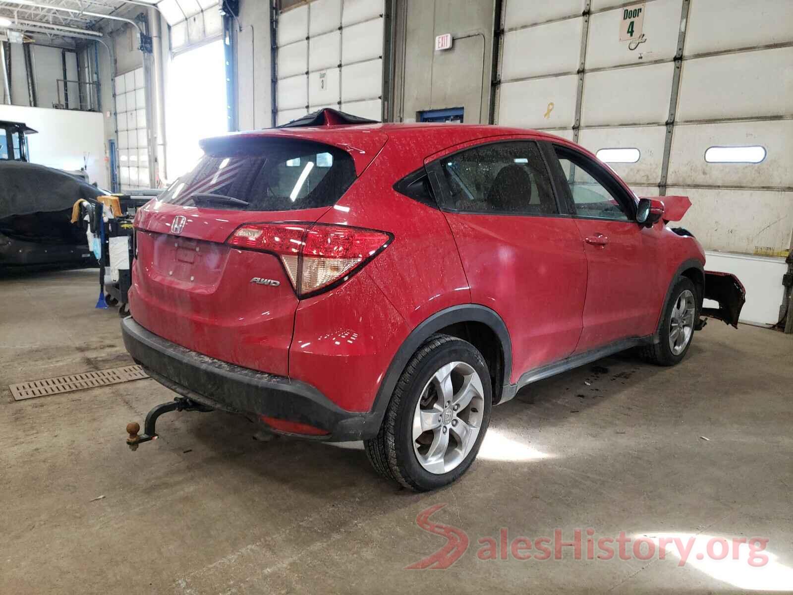 3CZRU6H54HM727434 2017 HONDA HR-V