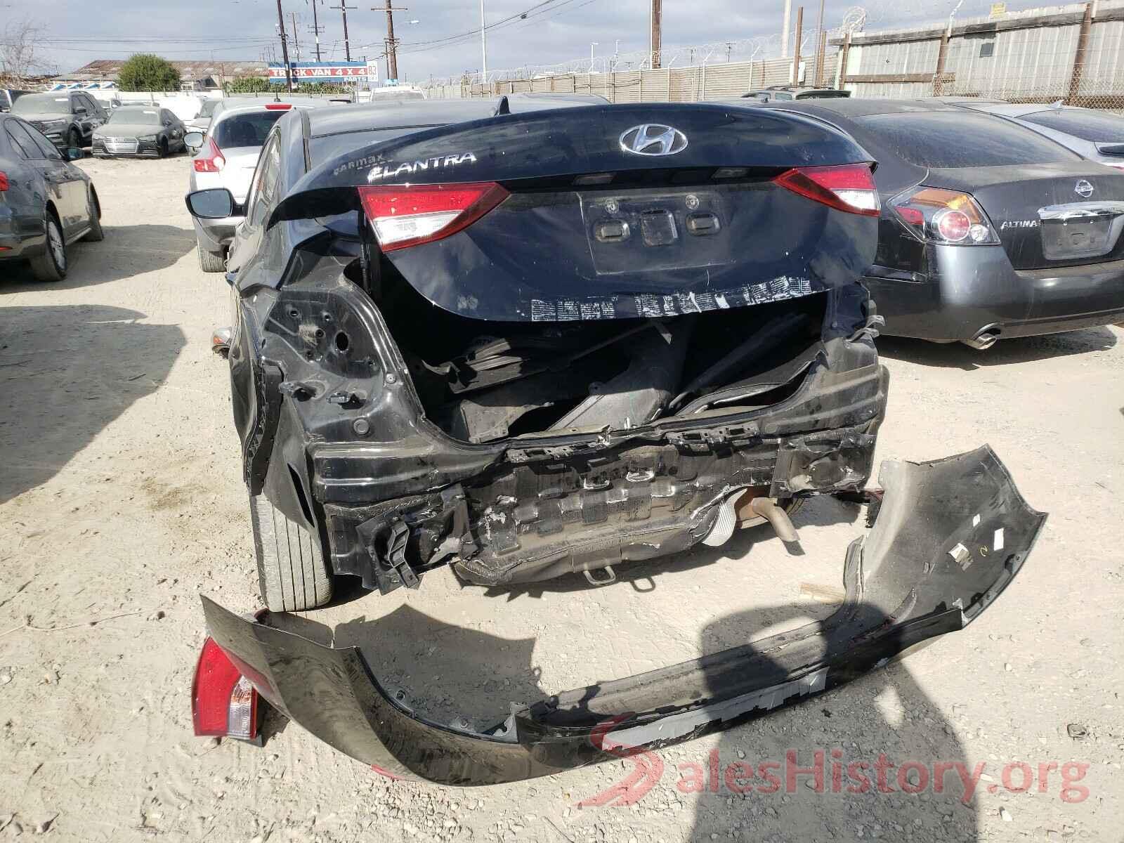 KMHDH4AE1GU483590 2016 HYUNDAI ELANTRA