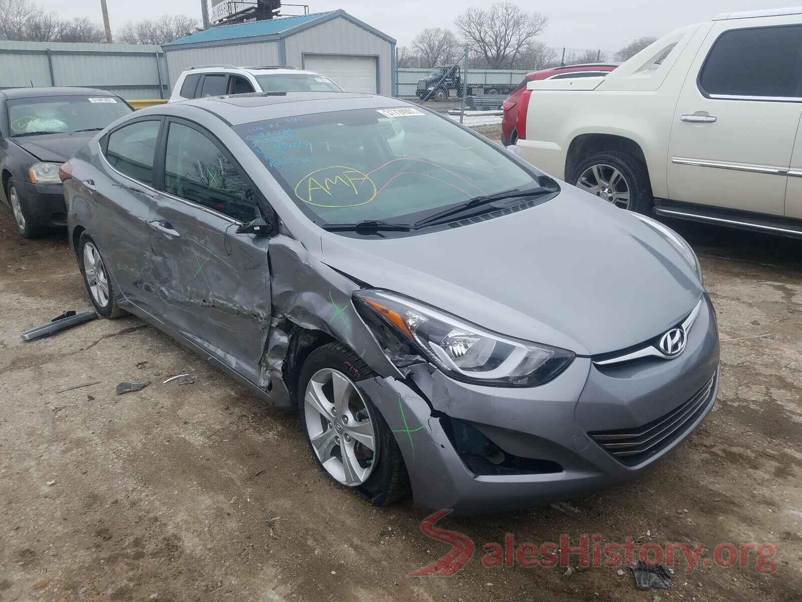 KMHDH4AE2GU481850 2016 HYUNDAI ELANTRA