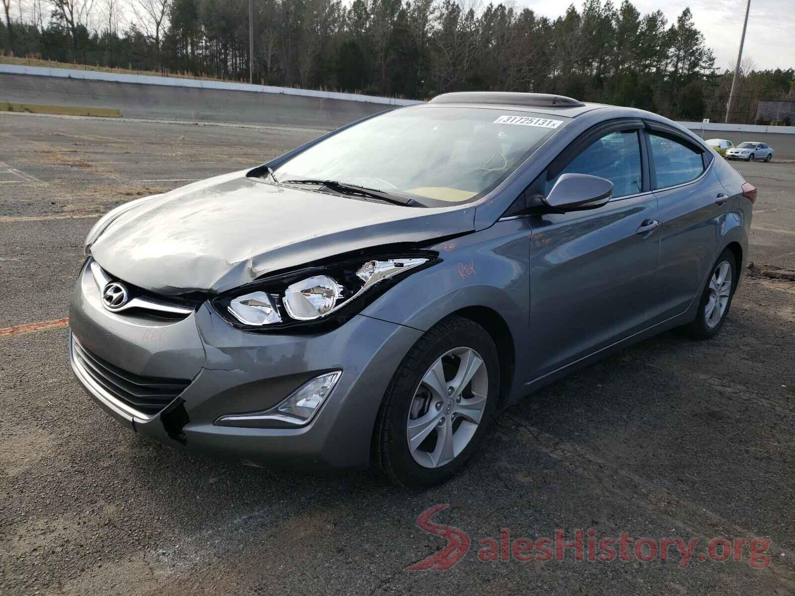 KMHDH4AE2GU645436 2016 HYUNDAI ELANTRA