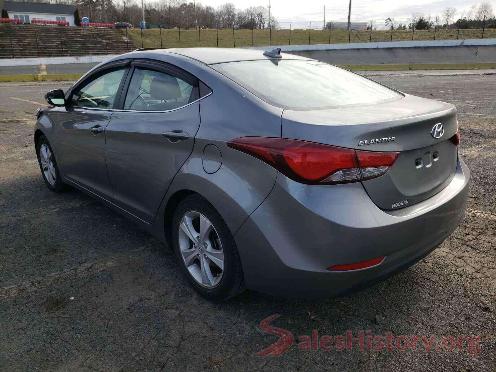 KMHDH4AE2GU645436 2016 HYUNDAI ELANTRA