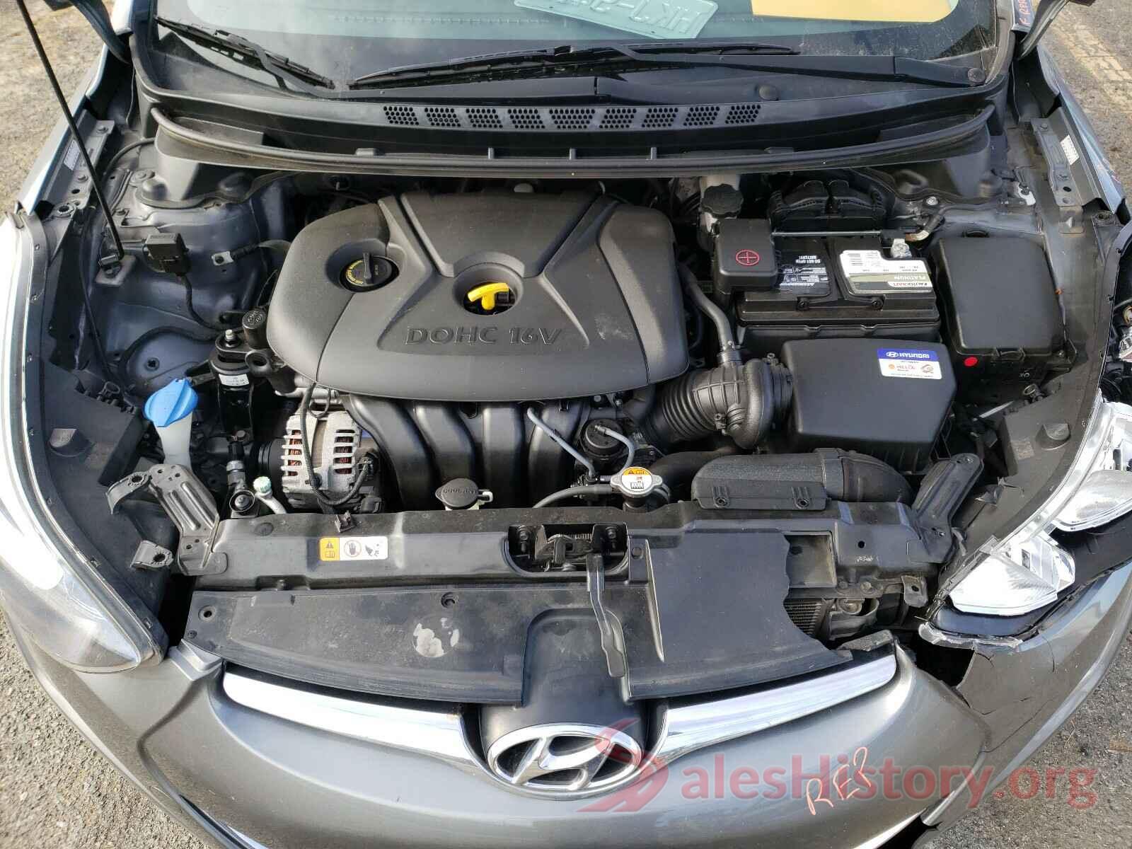 KMHDH4AE2GU645436 2016 HYUNDAI ELANTRA