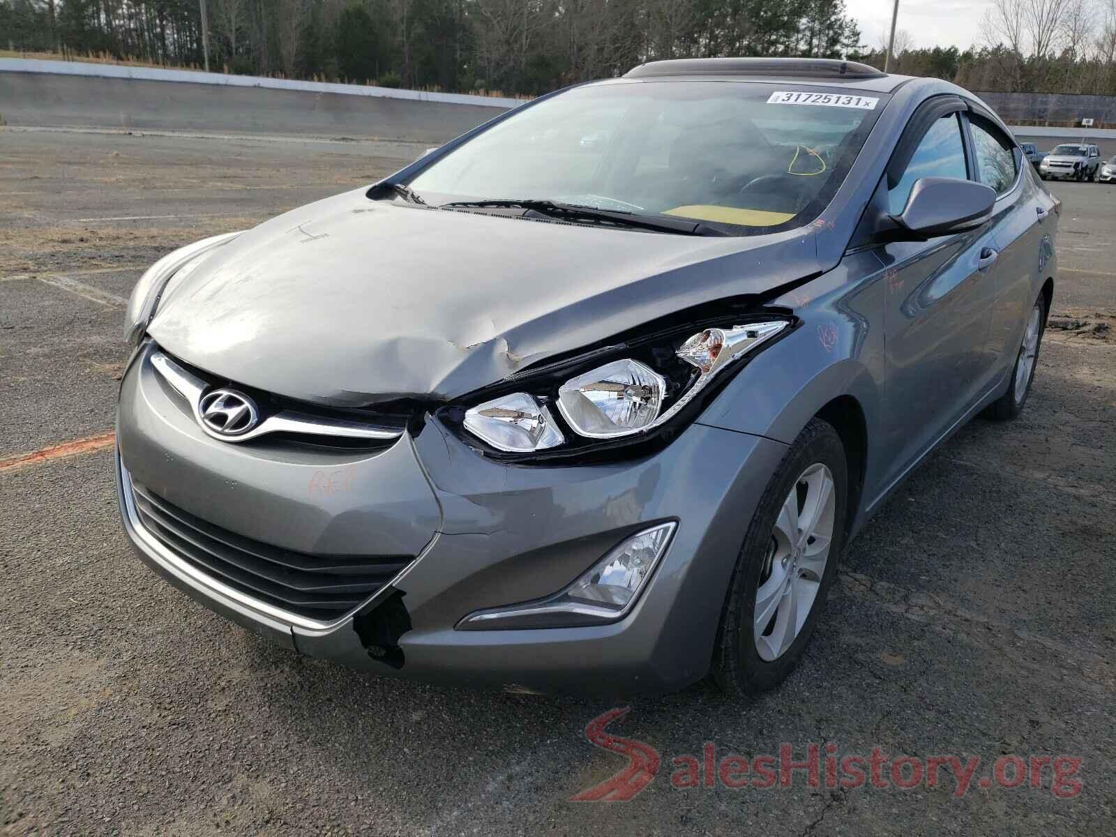 KMHDH4AE2GU645436 2016 HYUNDAI ELANTRA