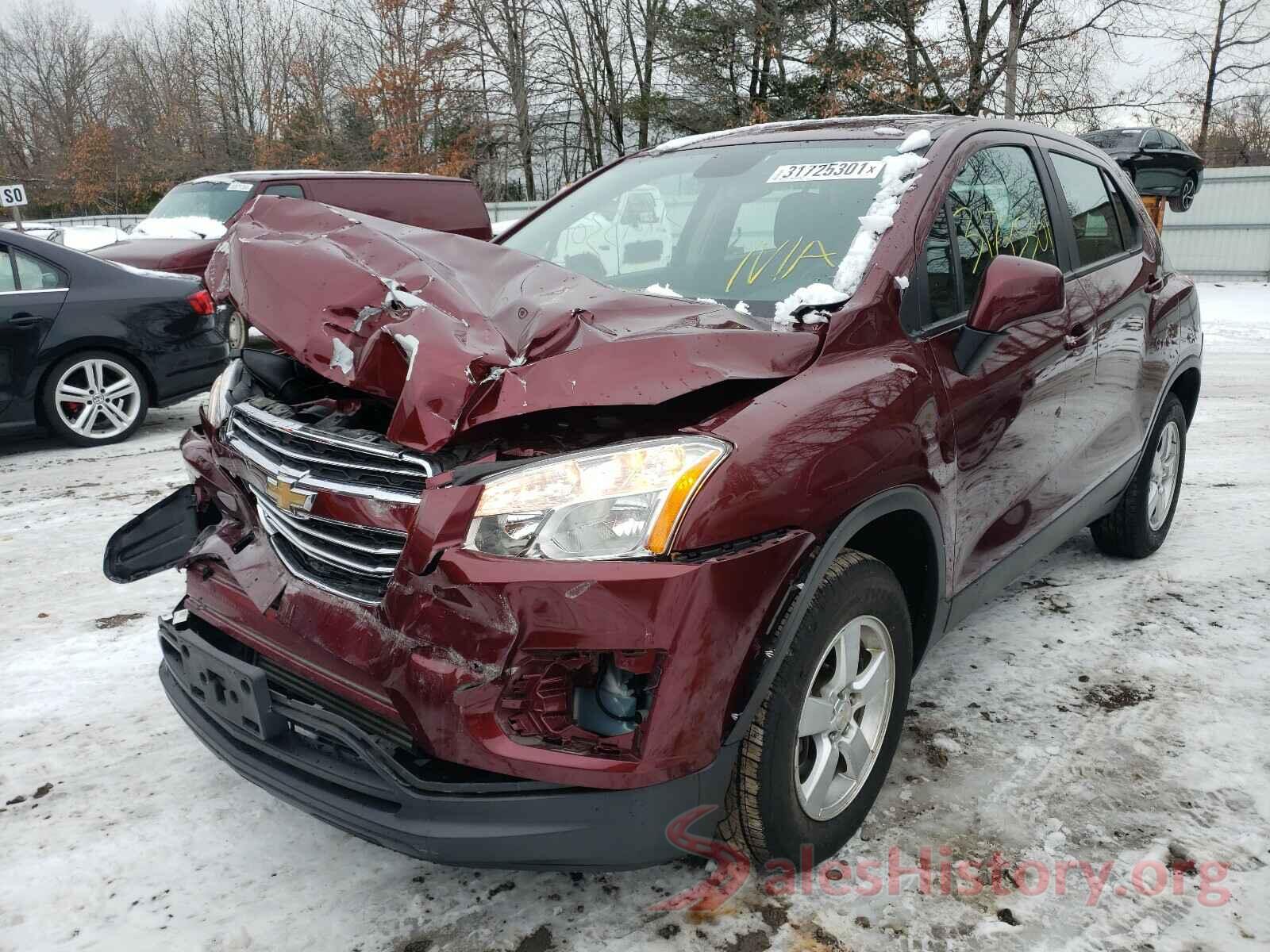 3GNCJNSBXGL258603 2016 CHEVROLET TRAX