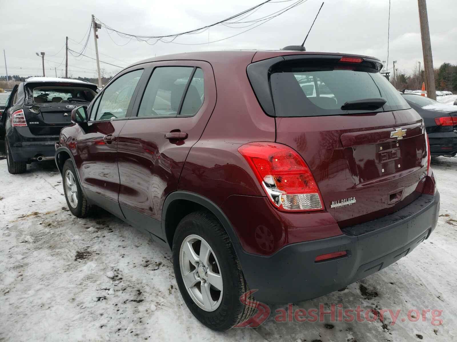 3GNCJNSBXGL258603 2016 CHEVROLET TRAX