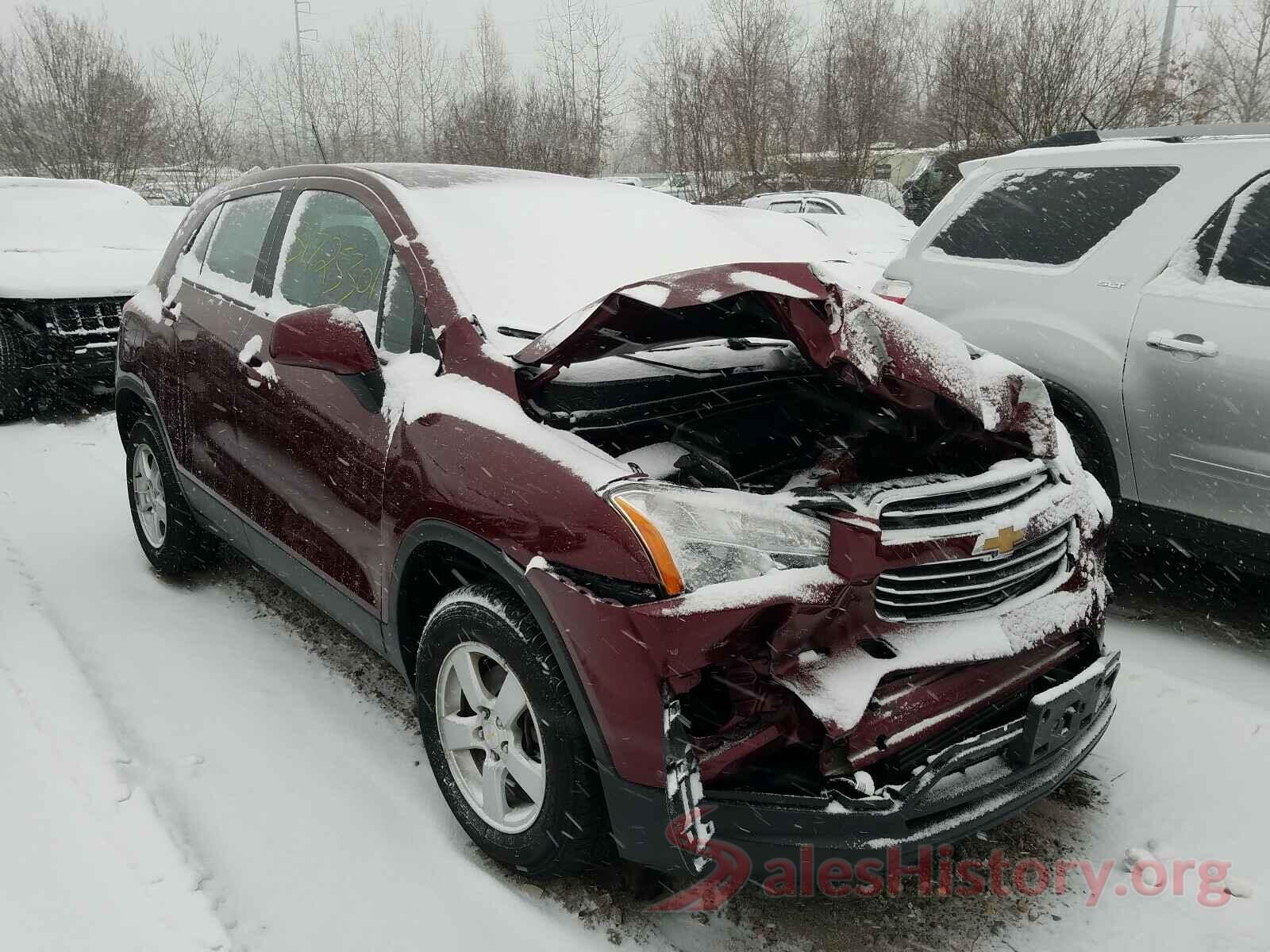 3GNCJNSBXGL258603 2016 CHEVROLET TRAX