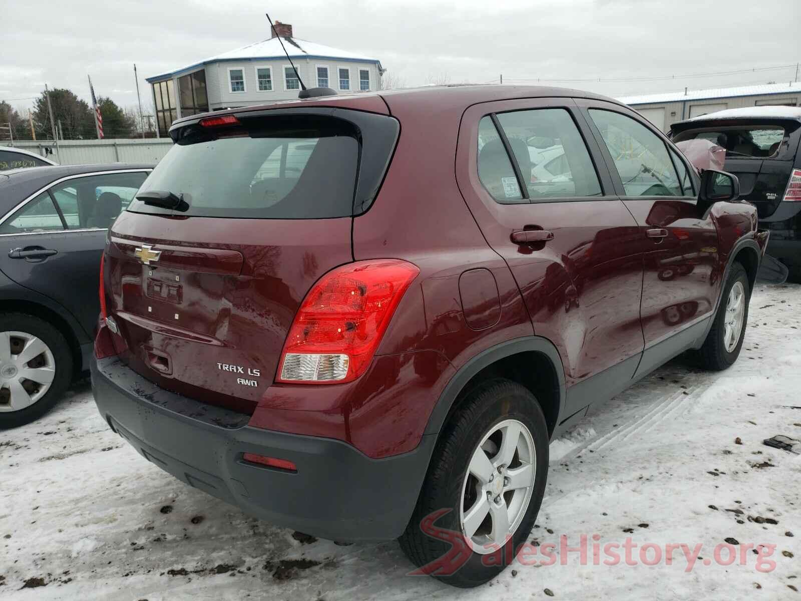 3GNCJNSBXGL258603 2016 CHEVROLET TRAX