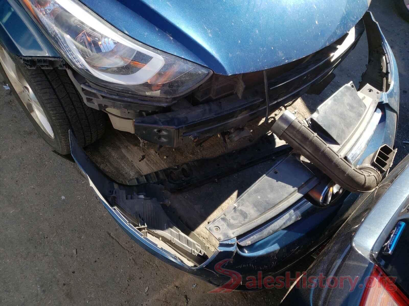 KMHDH4AE6GU593180 2016 HYUNDAI ELANTRA