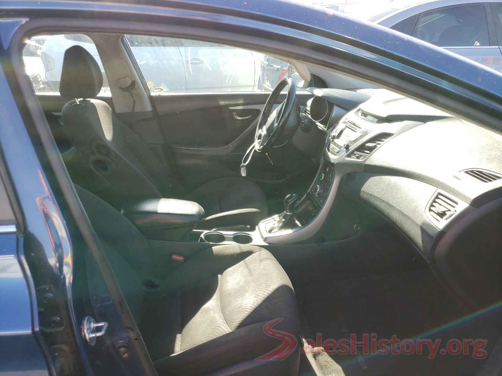 KMHDH4AE6GU593180 2016 HYUNDAI ELANTRA