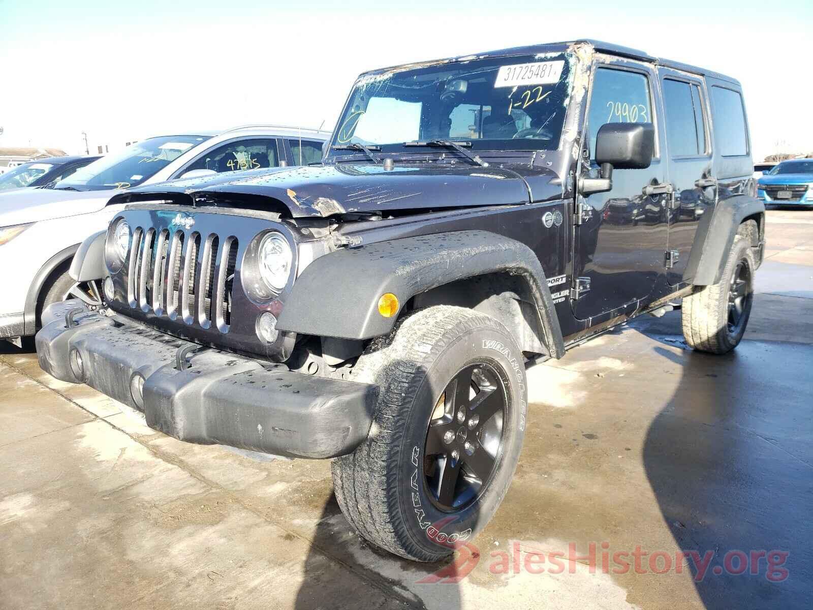 1C4BJWDG5HL613564 2017 JEEP WRANGLER