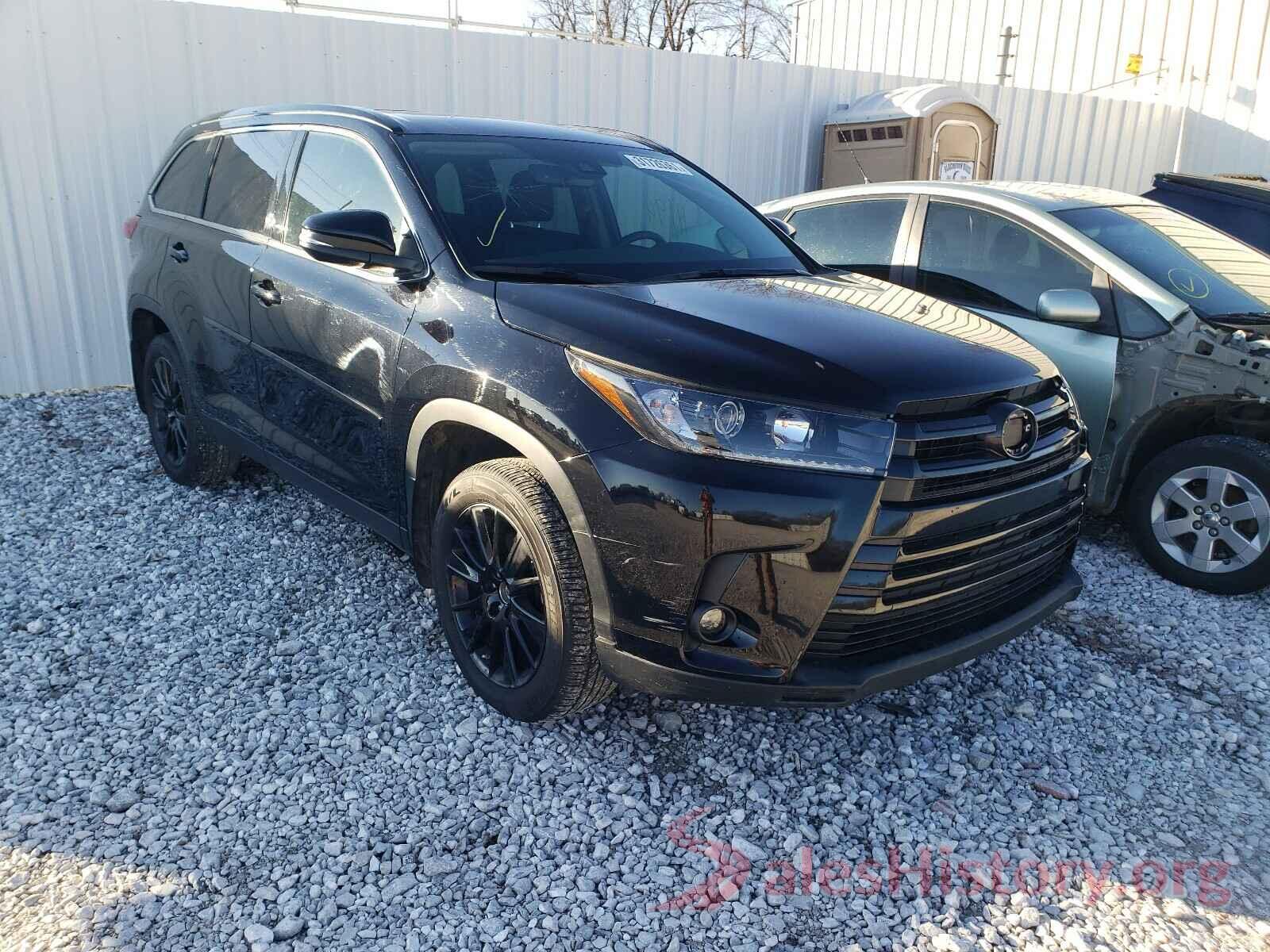 5TDJZRFH2KS615922 2019 TOYOTA HIGHLANDER