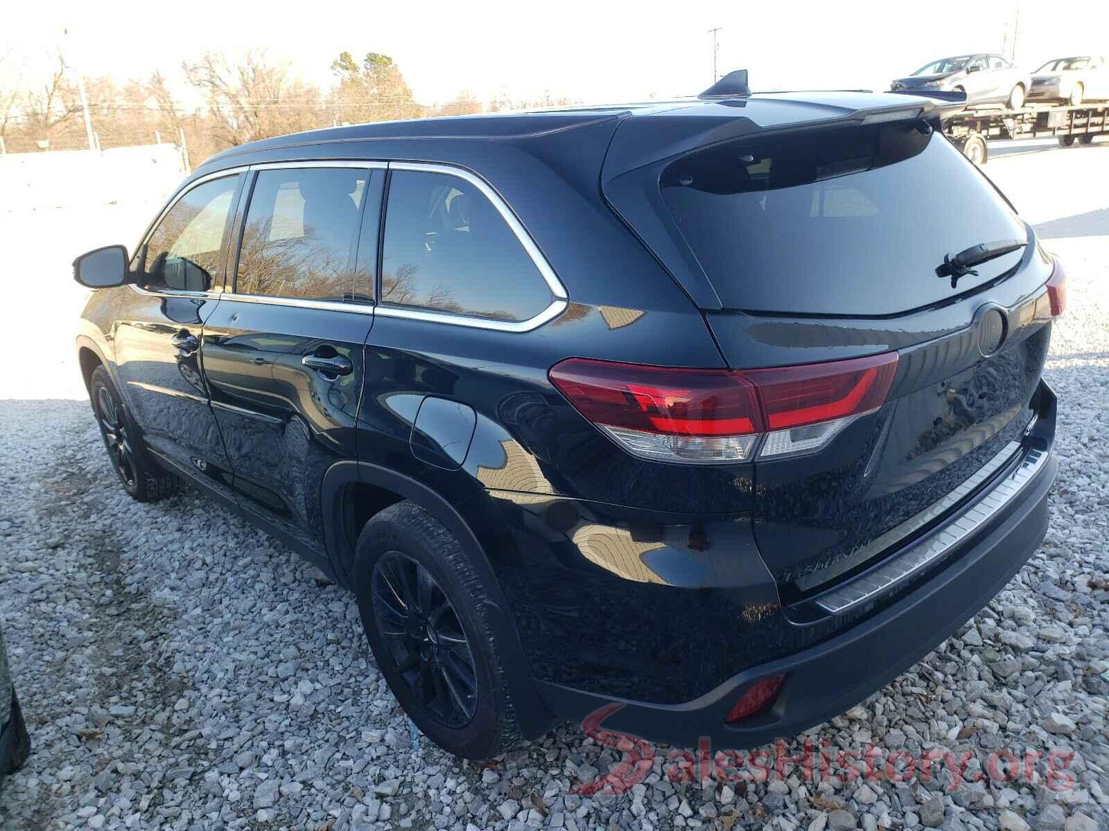 5TDJZRFH2KS615922 2019 TOYOTA HIGHLANDER