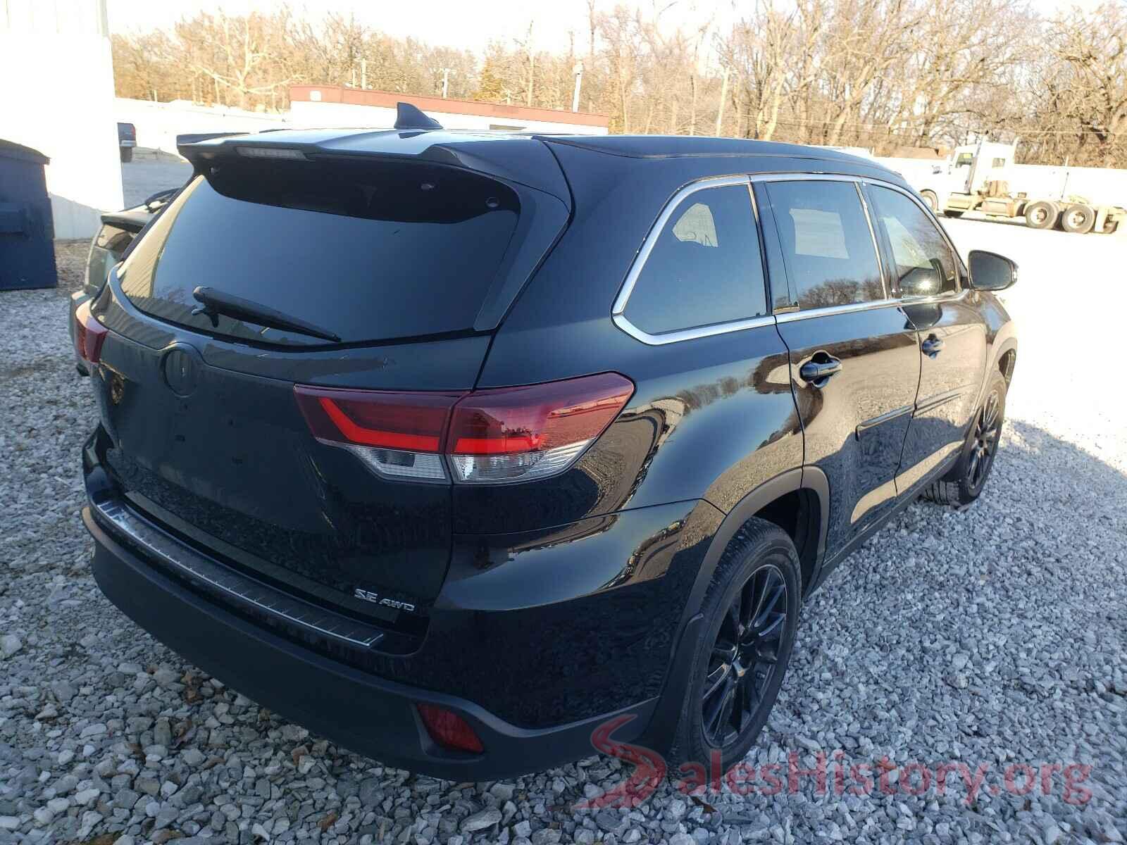 5TDJZRFH2KS615922 2019 TOYOTA HIGHLANDER