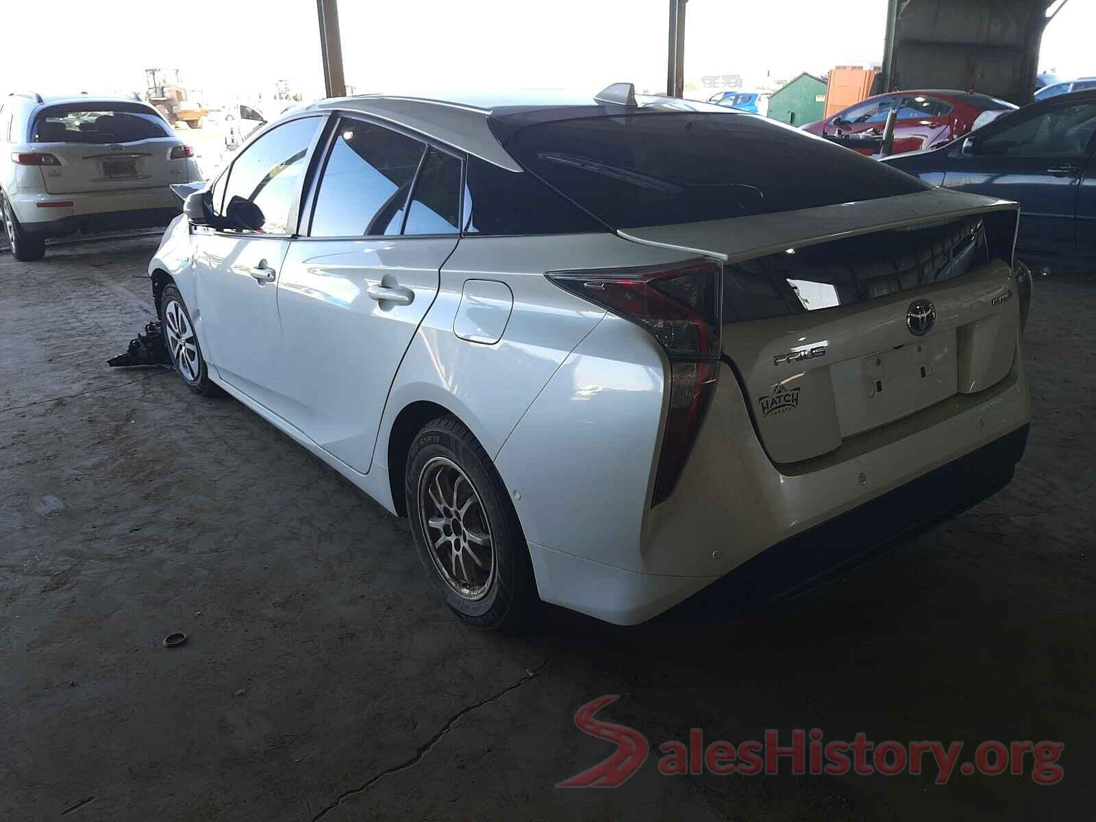 JTDKARFU9G3012595 2016 TOYOTA PRIUS