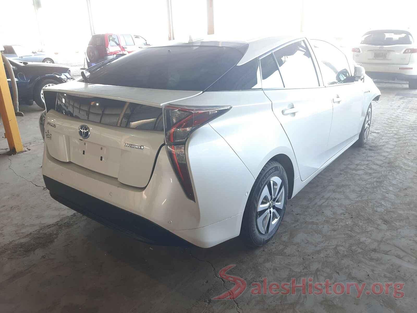 JTDKARFU9G3012595 2016 TOYOTA PRIUS