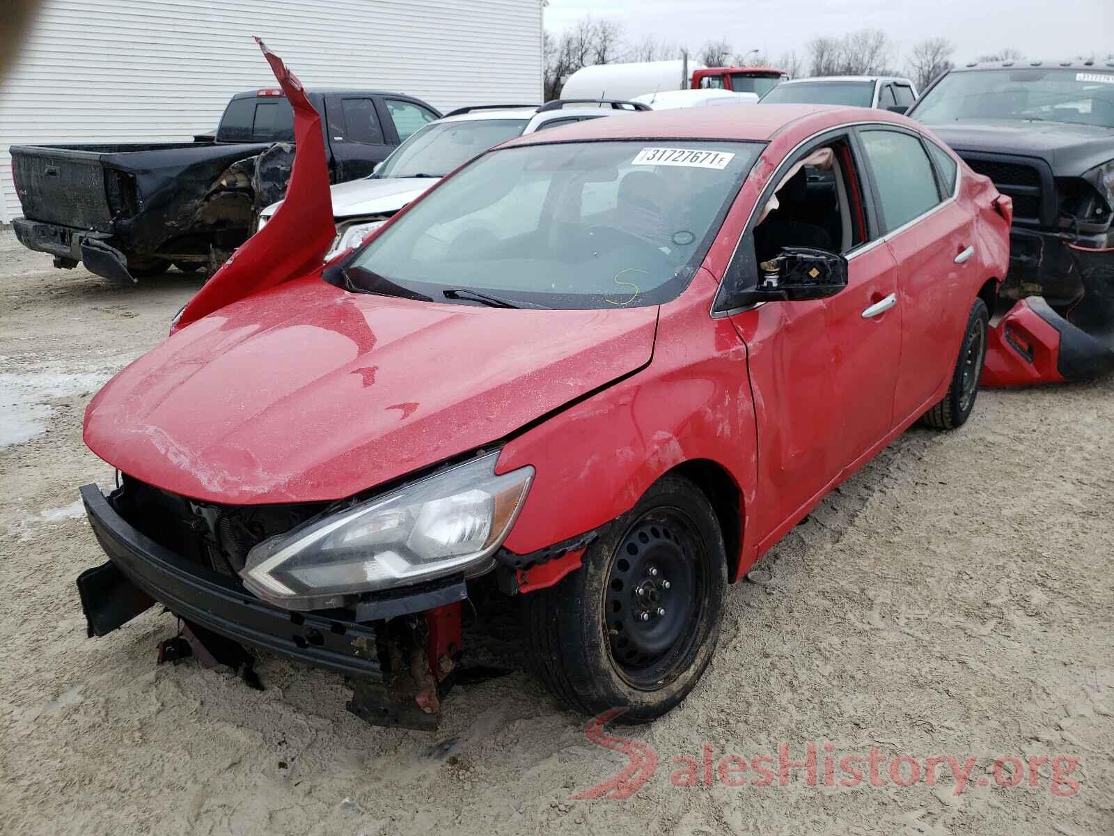 3N1AB7AP4HL676164 2017 NISSAN SENTRA