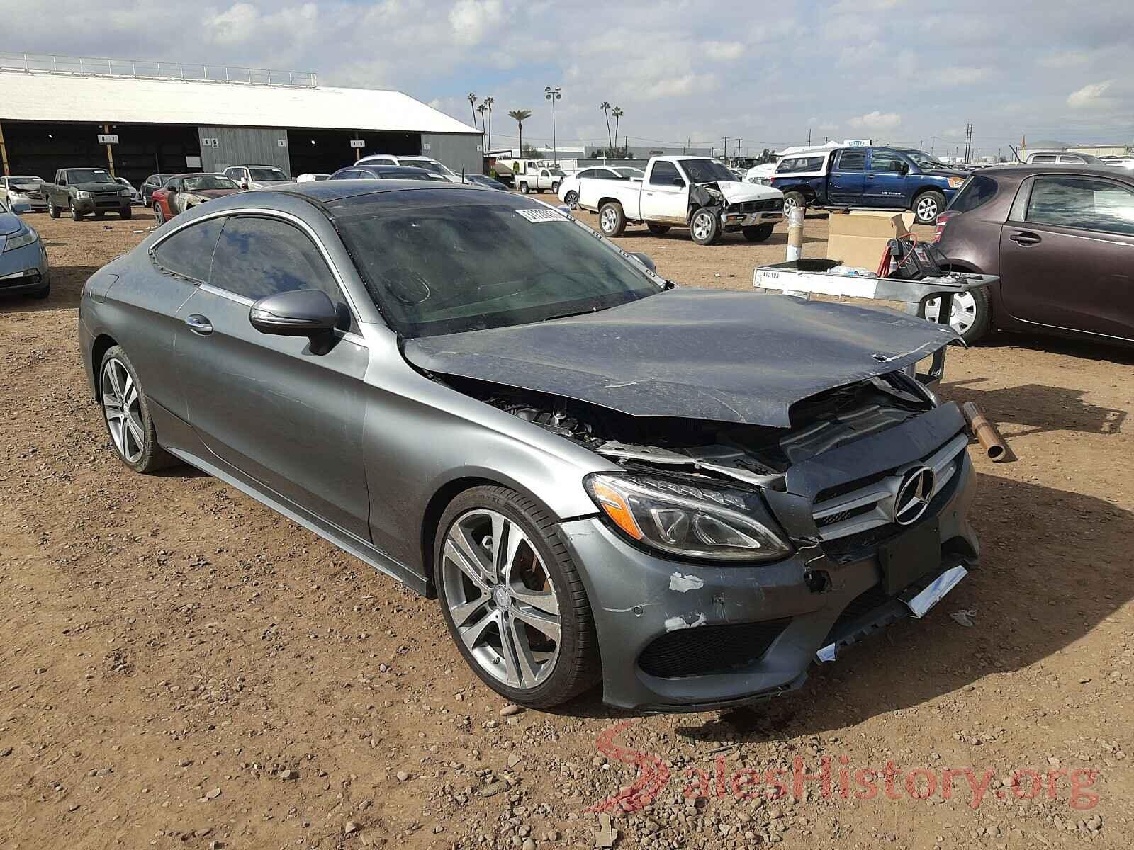 WDDWJ4KB3HF346345 2017 MERCEDES-BENZ C CLASS