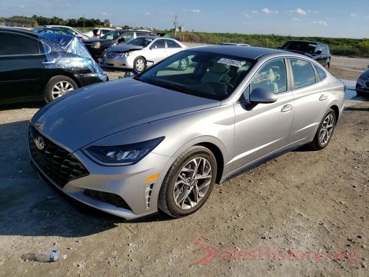 KMHL64JA1MA158420 2021 HYUNDAI SONATA