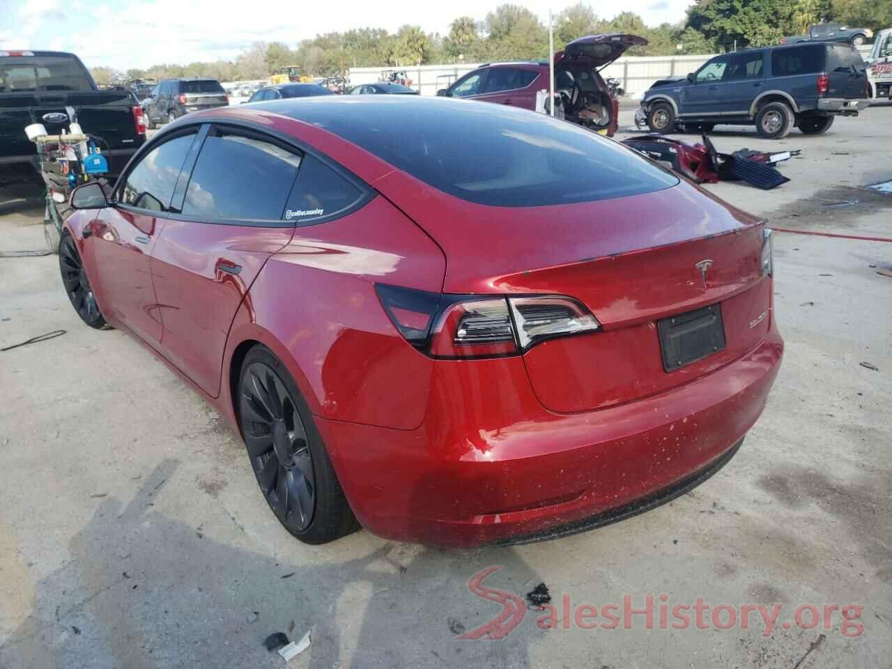 5YJ3E1EC7MF988618 2021 TESLA MODEL 3